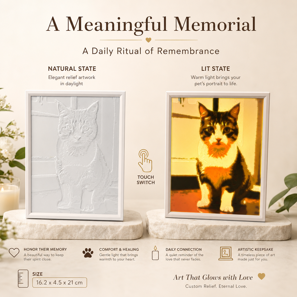 How to Choose the Best Photo for a Custom Pet Lithophane Portrait?