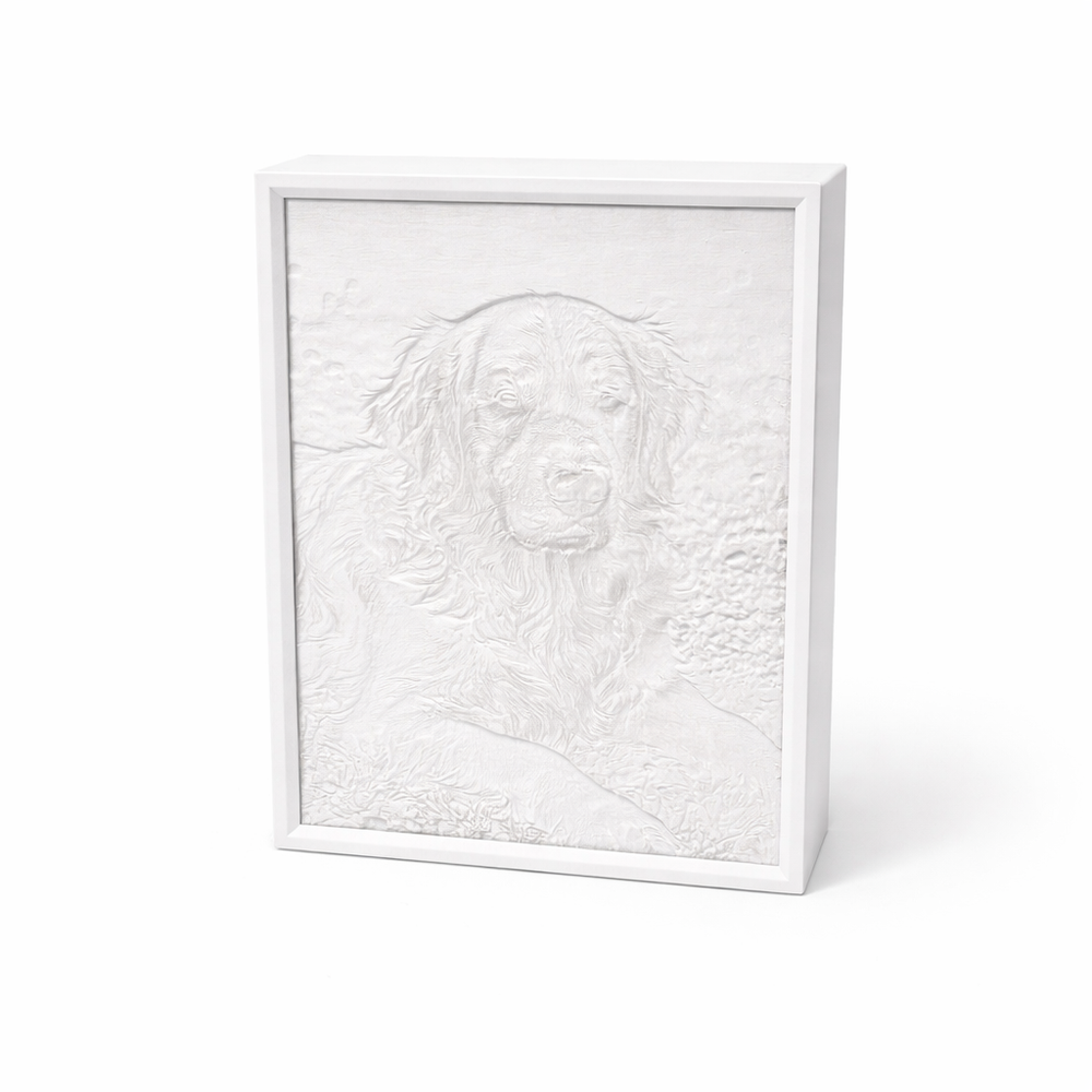 We shape the 3D relief