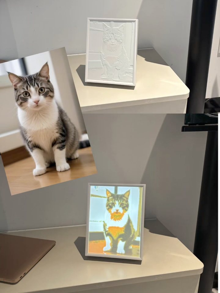 Preview of LuminaShadows built-in pet moment